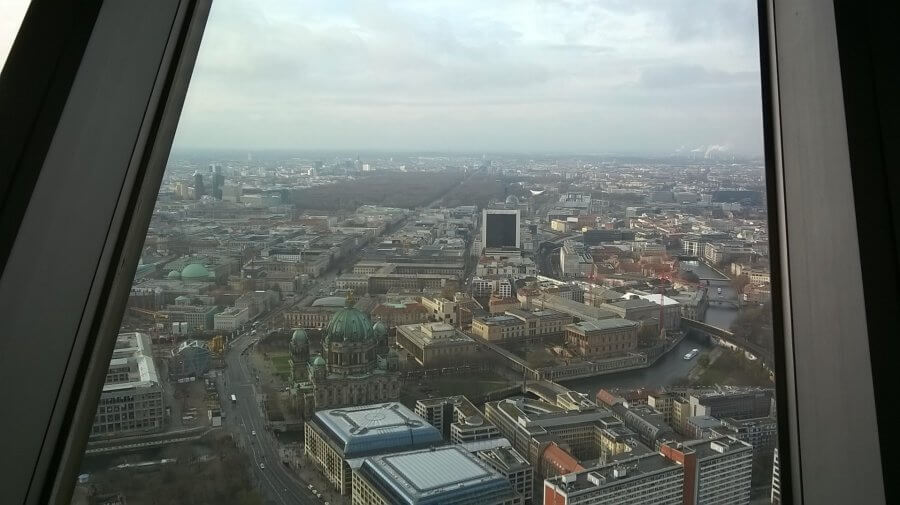 Вид из Берлинской телебашни